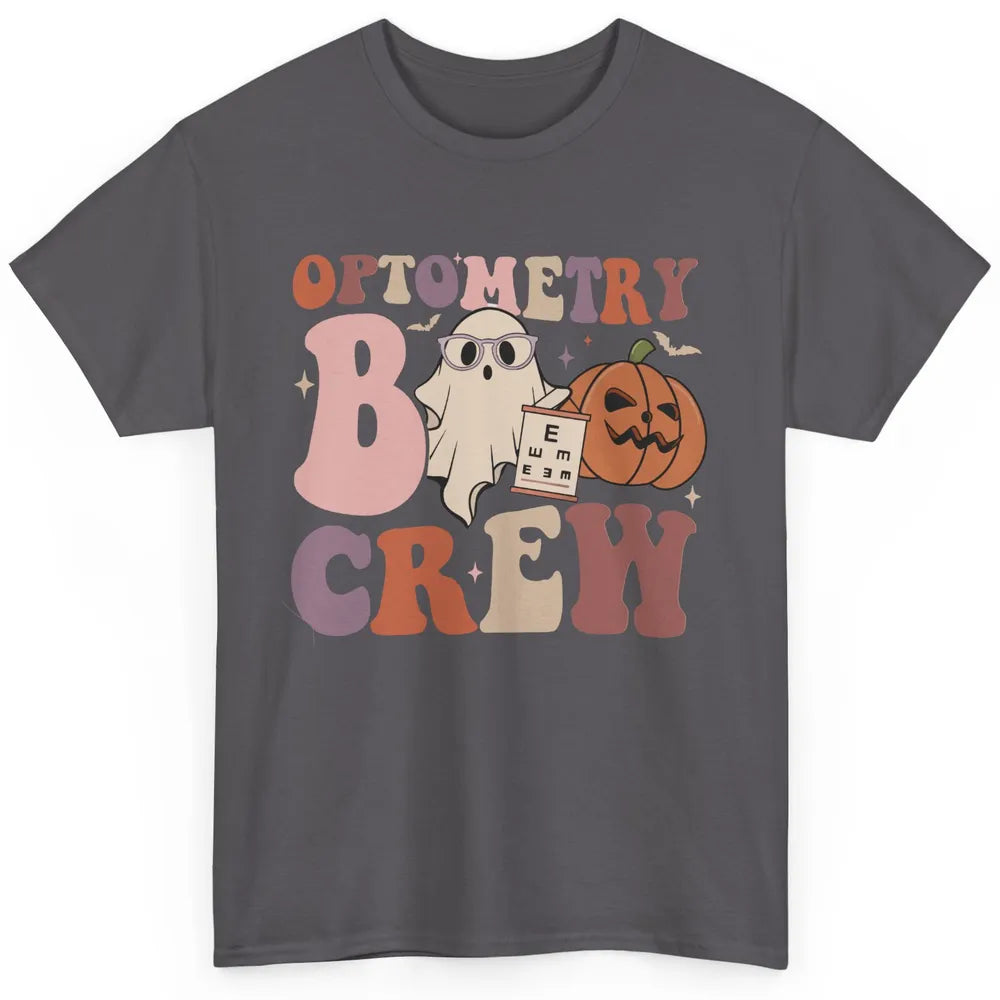 Optometry Boo Crew Halloween Ophthalmic Tech Optometrist Classic Unisex T-Shirt