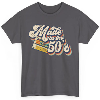 Retro Cassette Made In The 50's 1950s Born Birthday Day Gift Classic Unisex T-Shirt