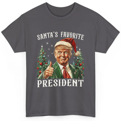 Funny Donald Trump Christmas Santa Favorite President Xmas Classic Unisex T-Shirt