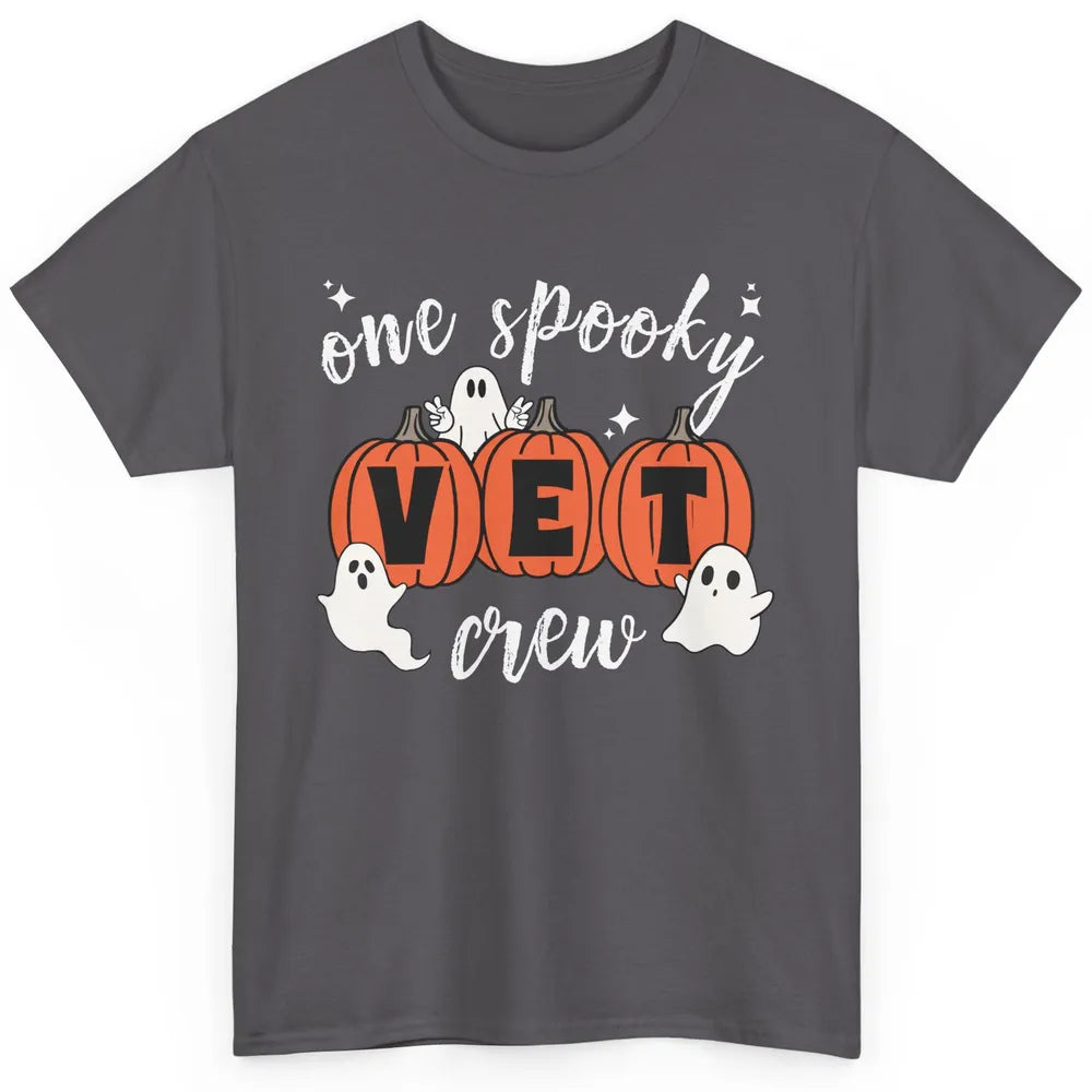 One Spooky Veterinarian Vet Squad Halloween Vet Tech Nurse Classic Unisex T-Shirt