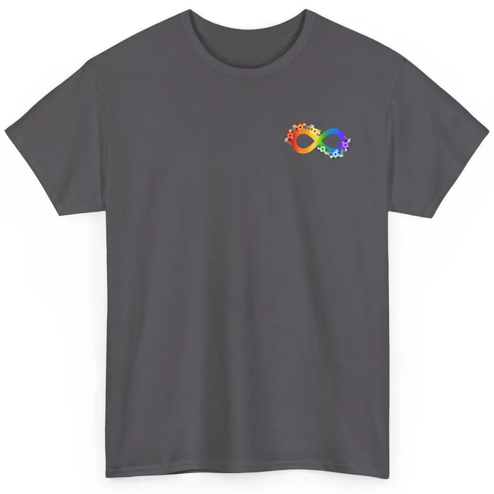 Neurodiversity Autism Spectrum Disorder Awareness Infinity Classic Unisex T-Shirt