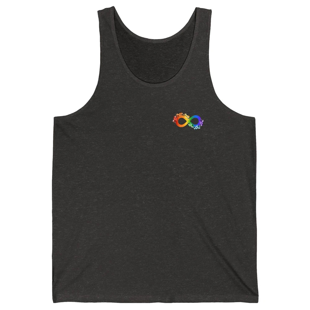 Neurodiversity Autism Spectrum Disorder Awareness Infinity Unisex Jersey Tank
