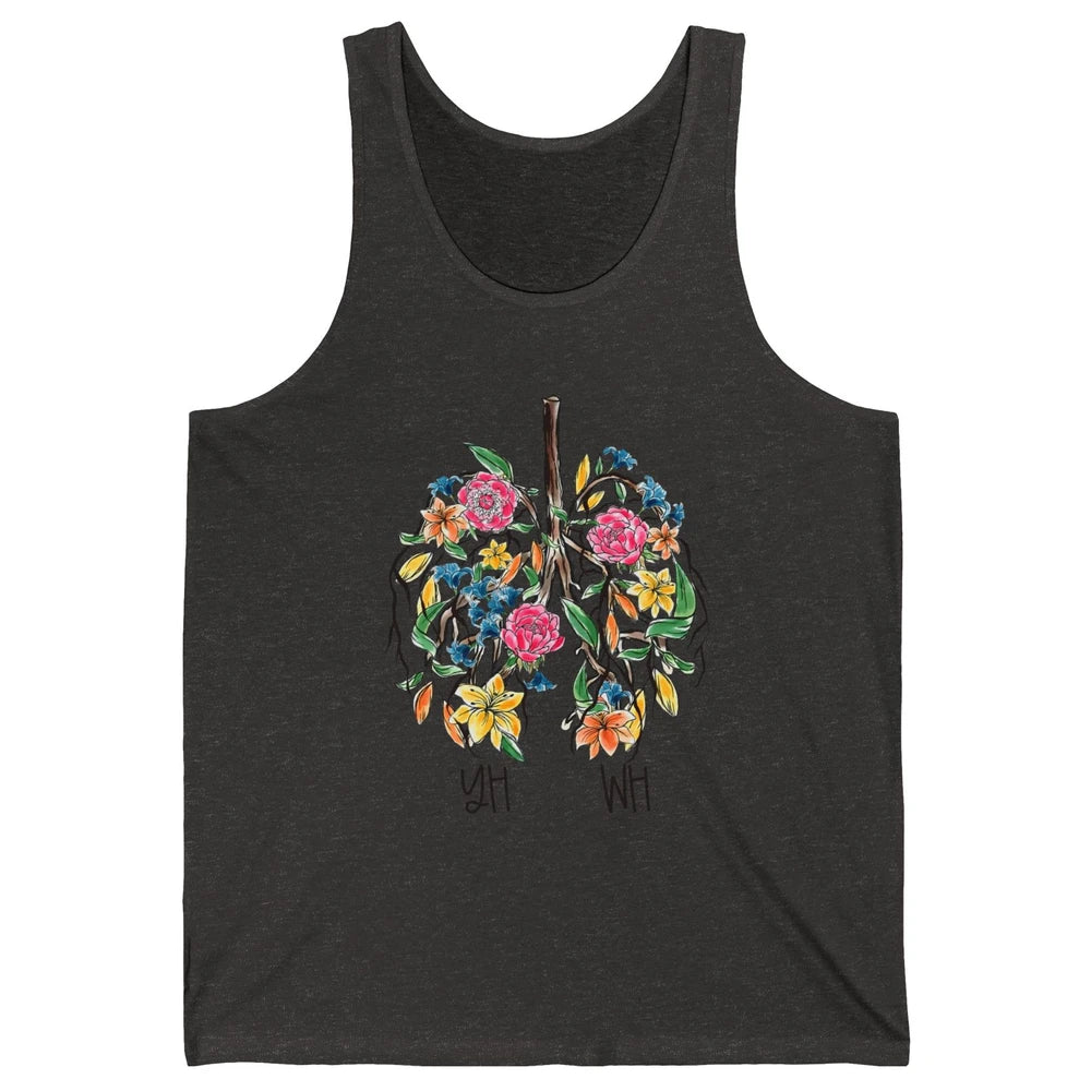 Our Very Breath Speaks His Name YHWH Christian Religious Unisex Jersey Tank