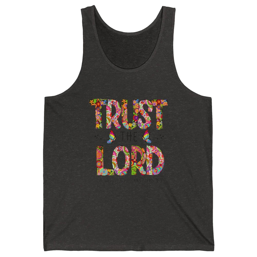Prayer Bible Verse Religious Trust The Lord Jesus Christian Unisex Jersey Tank