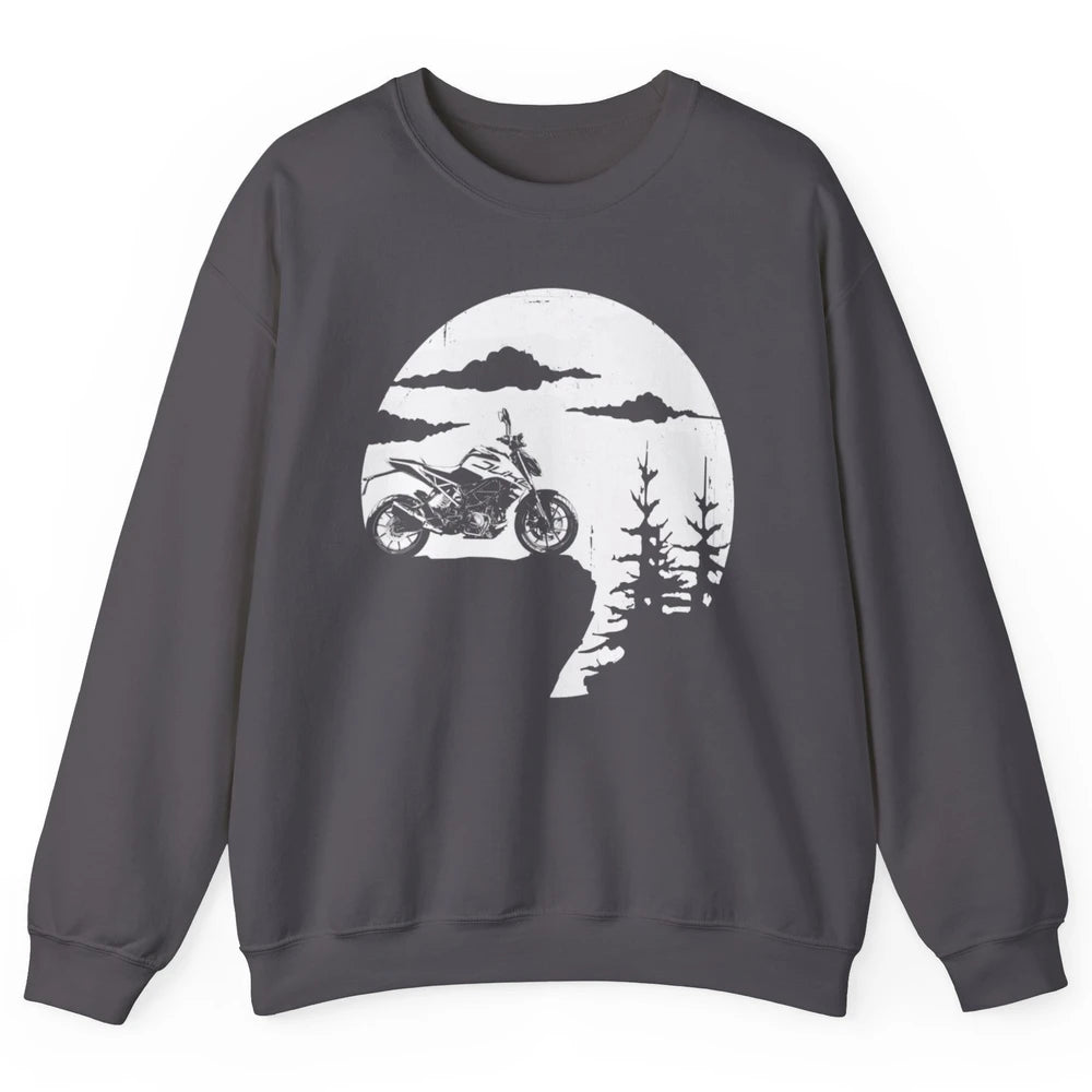 Retro Offroad KTM Motorcycle Cool Adventure Biker Motorbike Unisex Crewneck Sweatshirt