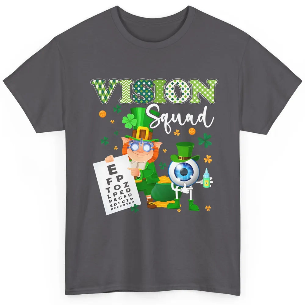 Optometrist St Patrick’s Day Vision Squad Optometry Shamrock Classic Unisex T-Shirt