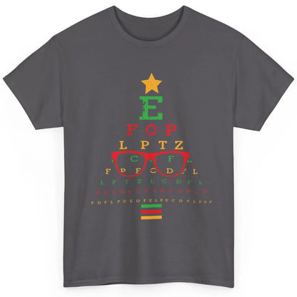 Optician Christmas Funny Xmas Tree Eyeglasses Optometrist Classic Unisex T-Shirt