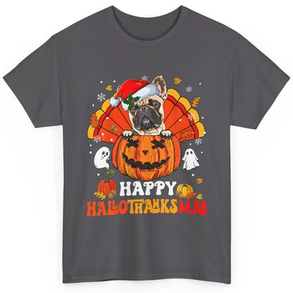 Mummy French Bulldog Dog Witch Happy Halloween Spooky Season Classic Unisex T-Shirt