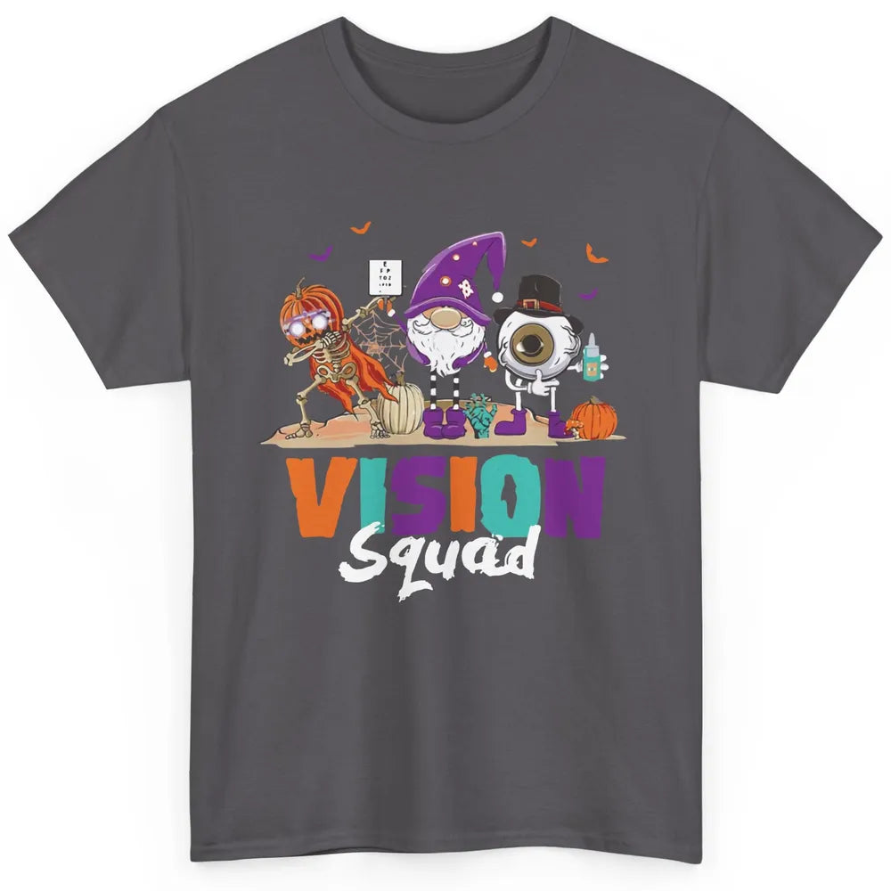 Optometrist Halloween Vision Squad Gnome Pumpkin Optician Classic Unisex T-Shirt