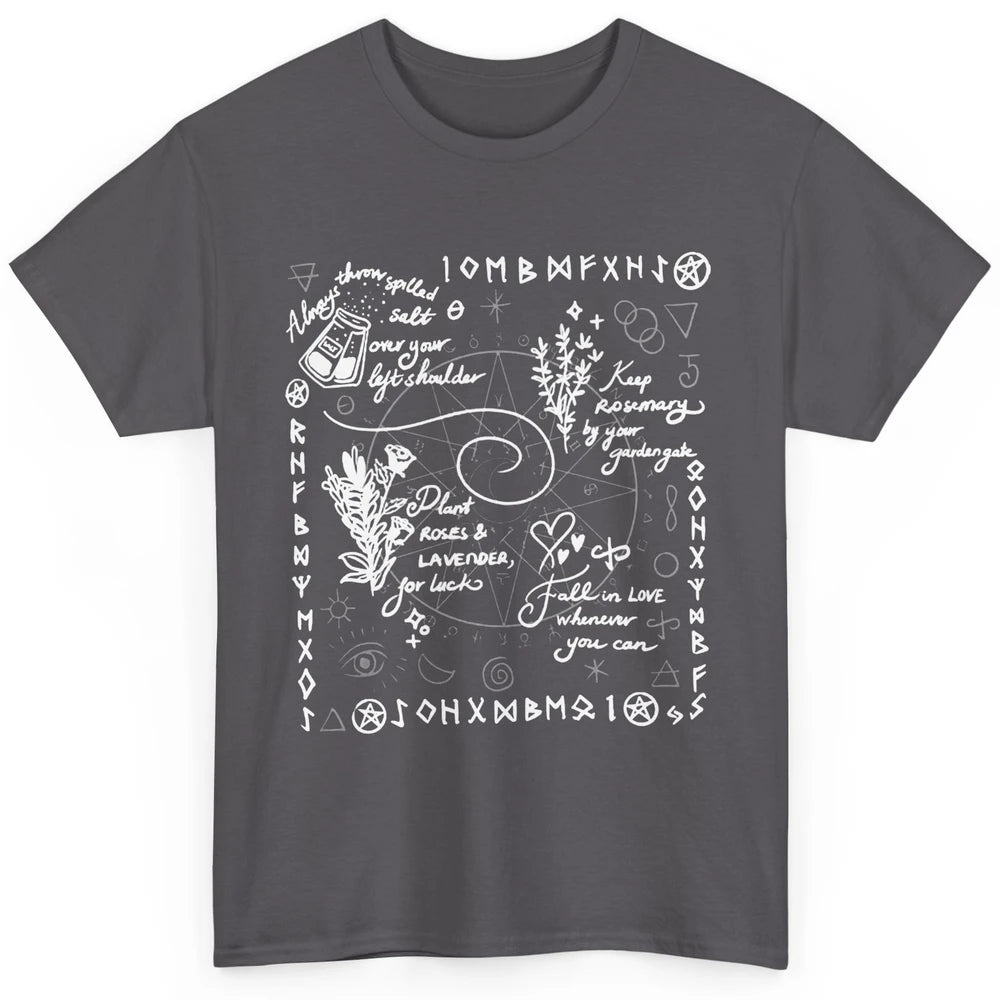 Practical Magic Gardening Card Gardeners Plant Lovers Gift Classic Unisex T-Shirt