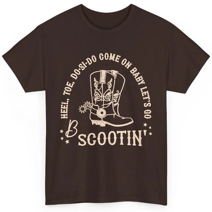 Retro Cowboy Come On Boot Scootin' Boogie Western Country Classic Unisex T-Shirt