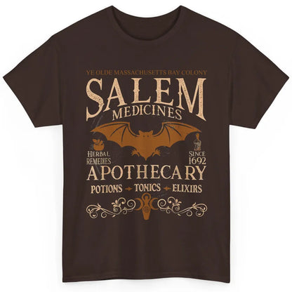 Retro Salem Apothecary Halloween Night Salem Witches 1692 Classic Unisex T-Shirt