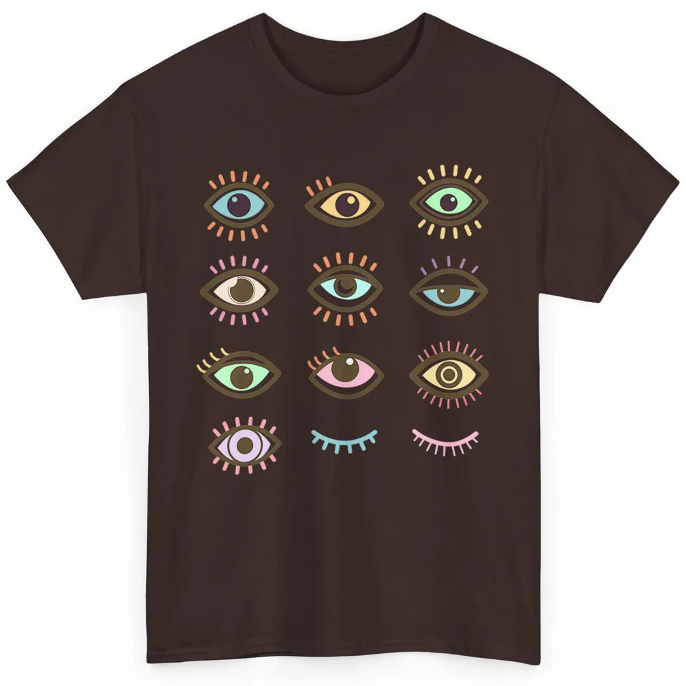 Ophthalmic Technician Tech Optometry Optician Eyes Rainbow Classic Unisex T-Shirt