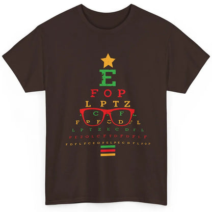 Optometrist Christmas Tree Optometry Symbols Optician Gift Classic Unisex T-Shirt