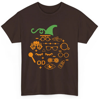 Optometry Glasses Pumpkin Halloween Optometrist Optician Classic Unisex T-Shirt