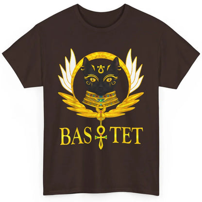 Retro Ancient Egyptian Cat Egypt Goddess Bastet Wings Horus Classic Unisex T-Shirt