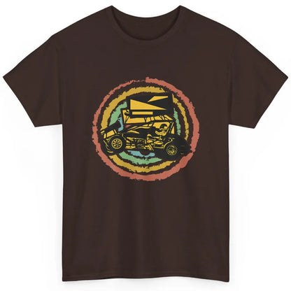 Vintage Dirty Track Racing Retro Sprint Car Speedway Truck Classic Unisex T-Shirt