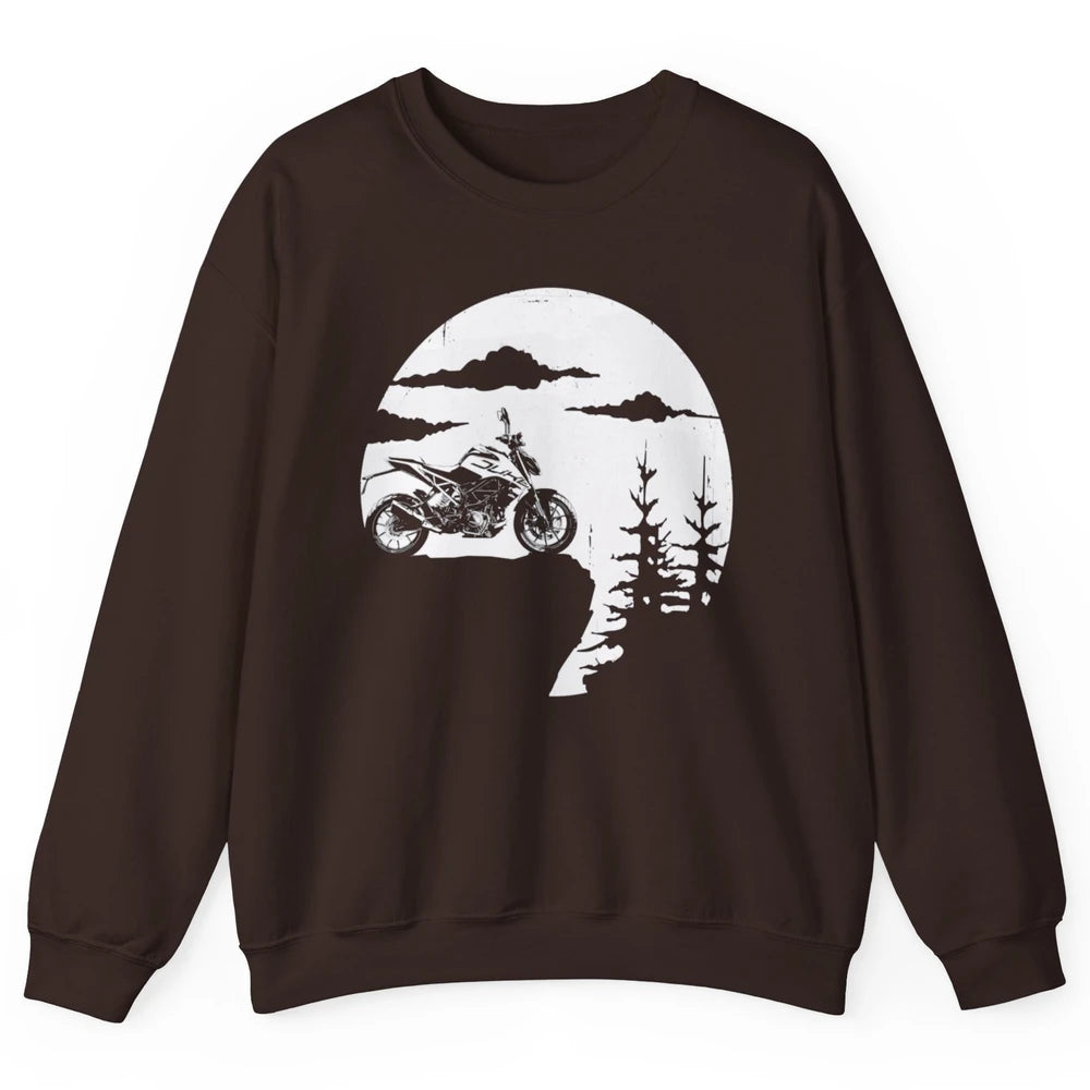 Retro Offroad KTM Motorcycle Cool Adventure Biker Motorbike Unisex Crewneck Sweatshirt