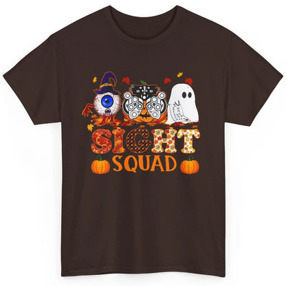 Optometrist Halloween Sight Squad Witch Pumpkin Optician Classic Unisex T-Shirt