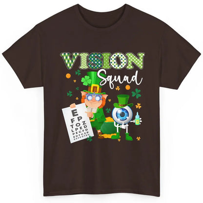 Optometrist St Patrick’s Day Vision Squad Optometry Shamrock Classic Unisex T-Shirt