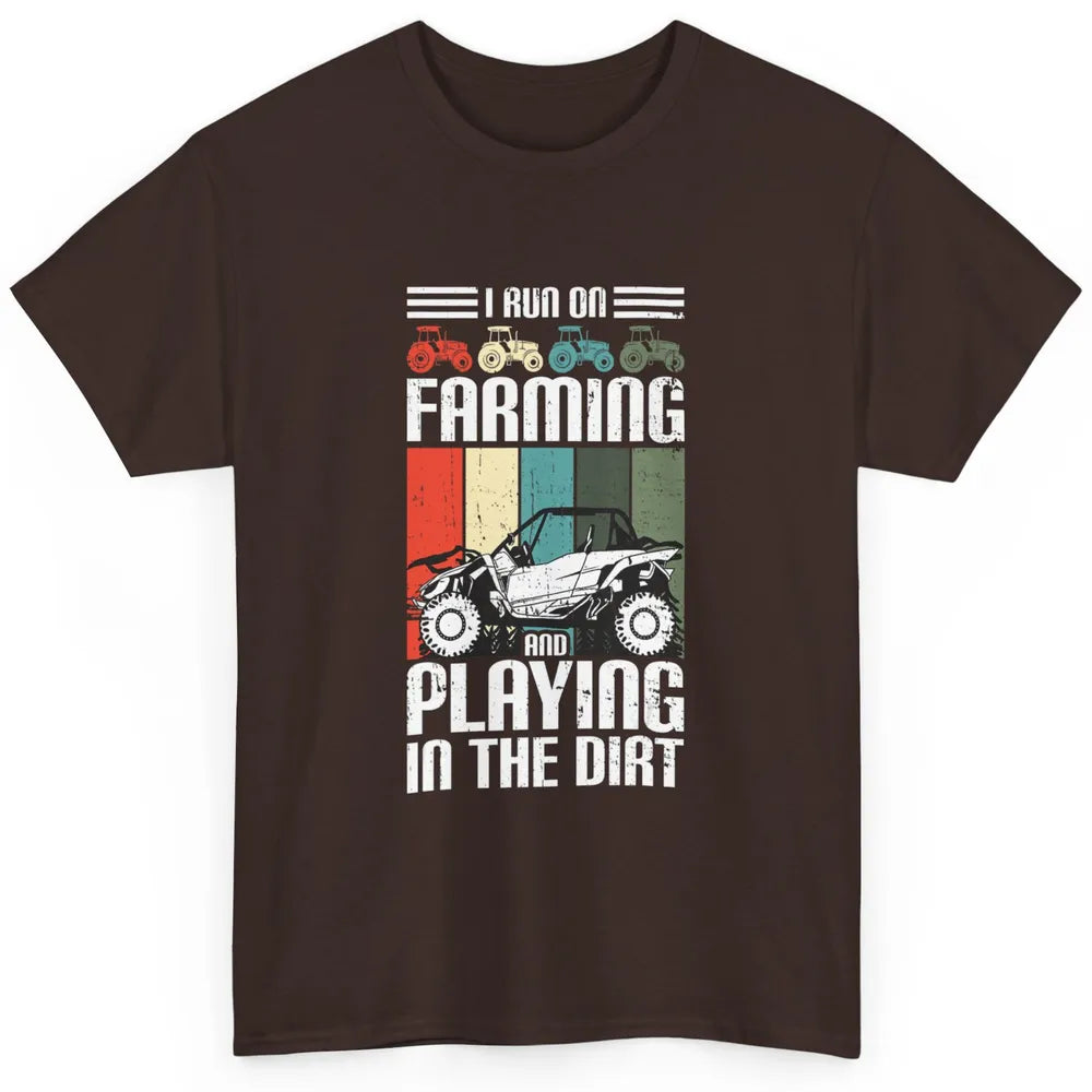 Retro Play In Dirt UTV Mud Riding Dirty SXS Rider Offroad Classic Unisex T-Shirt