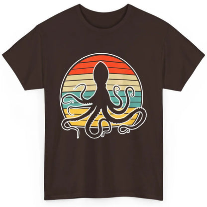 Retro Octopus Kraken Ocean Sea Creature Pirate Vintage Humor Classic Unisex T-Shirt