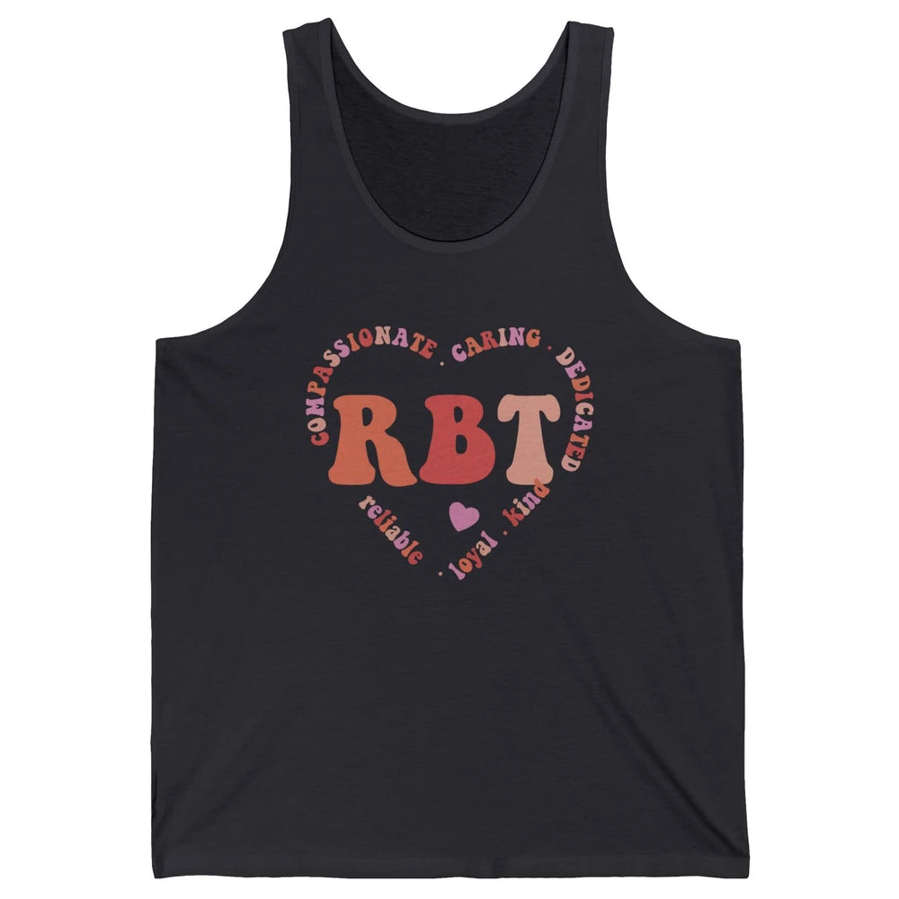 Registered Behavior Technician Valentines RBT Appreciation Unisex Jersey Tank