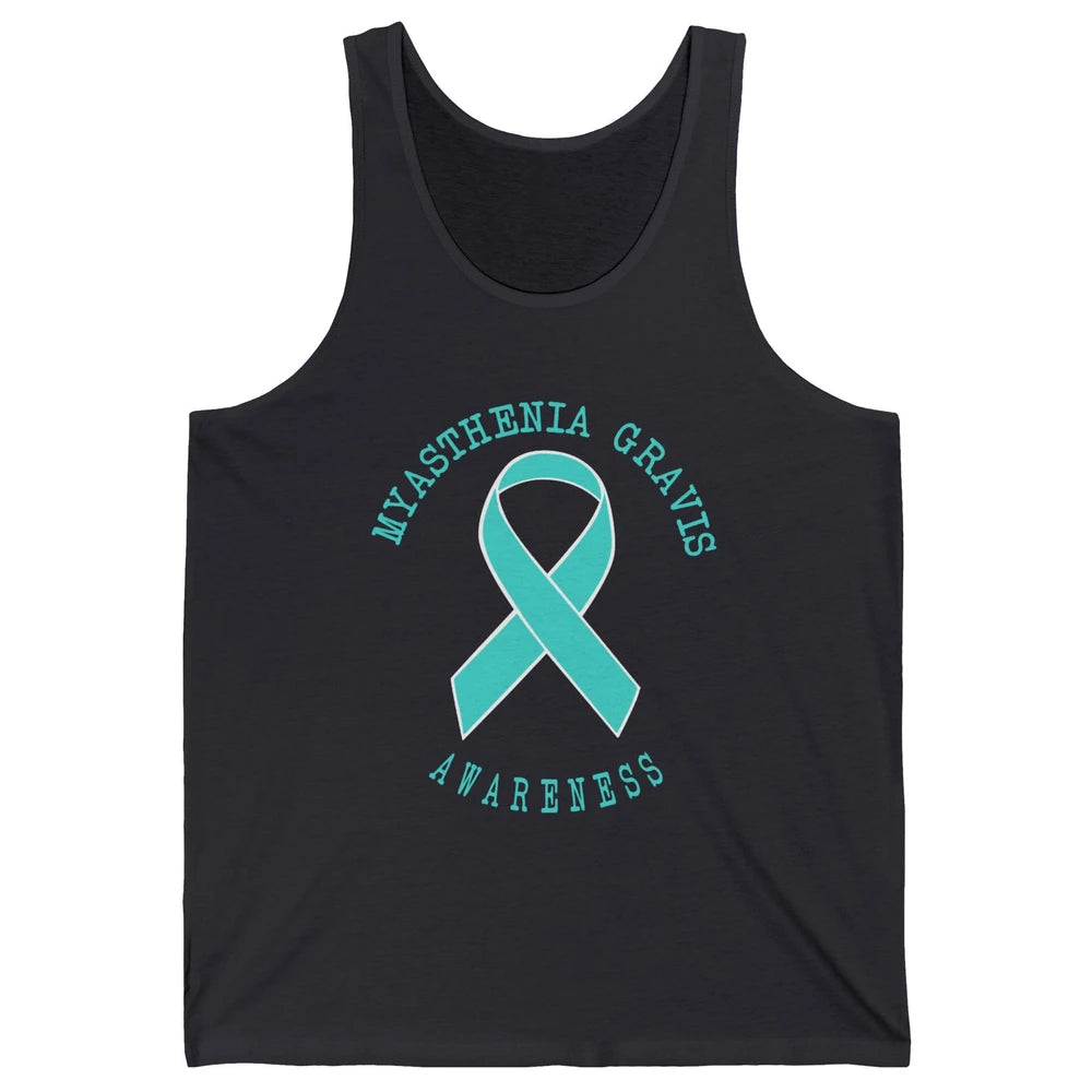 Myasthenia Gravis Awareness Ribbon Neuromuscular Disease Unisex Jersey Tank