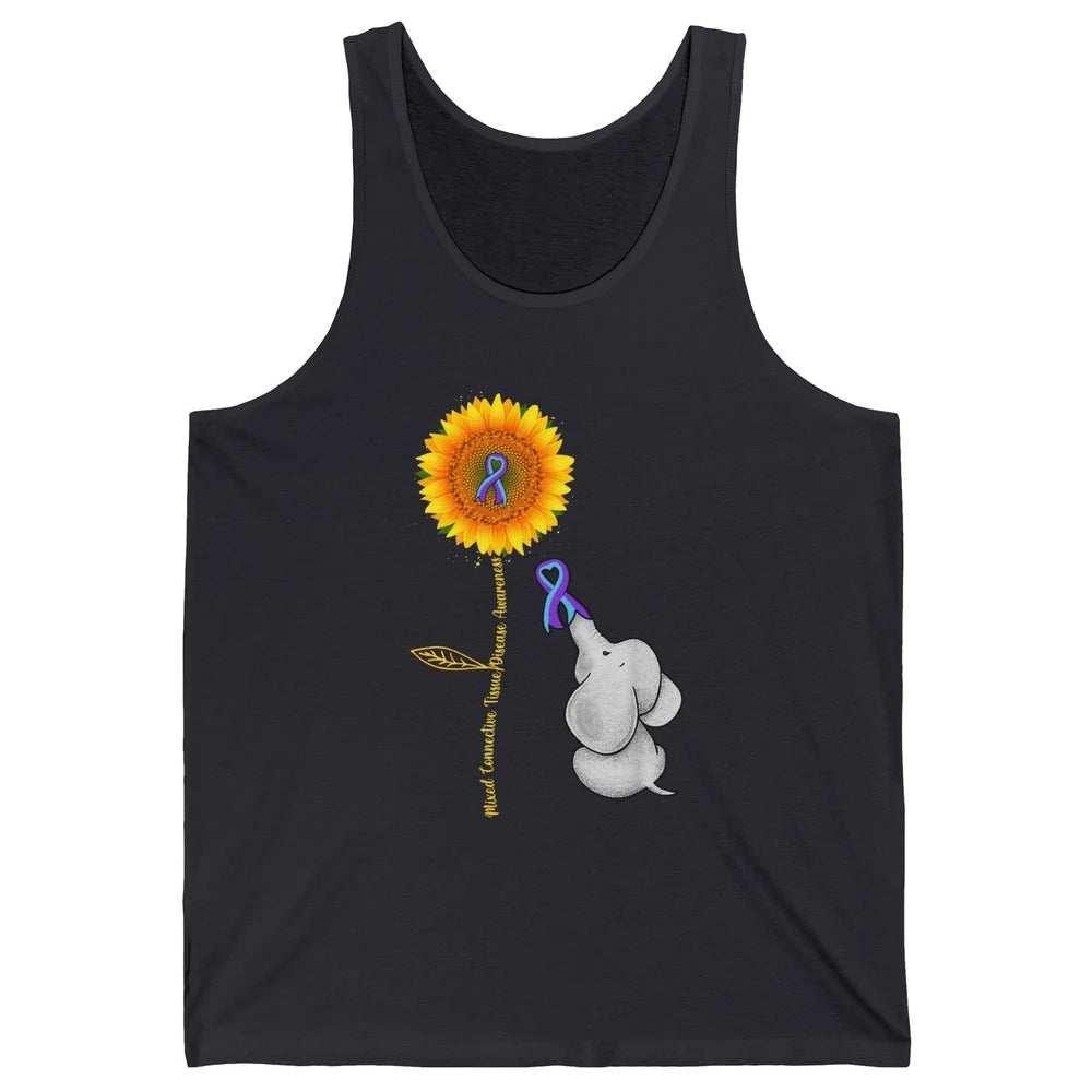 Mixed Connective Tissue Disease Baby Elephant Sunflower Unisex Jersey Tank