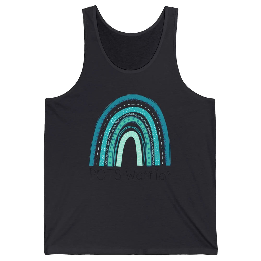POTS Rainbow Postural Orthostatic Tachycardia Syndrome Unisex Jersey Tank