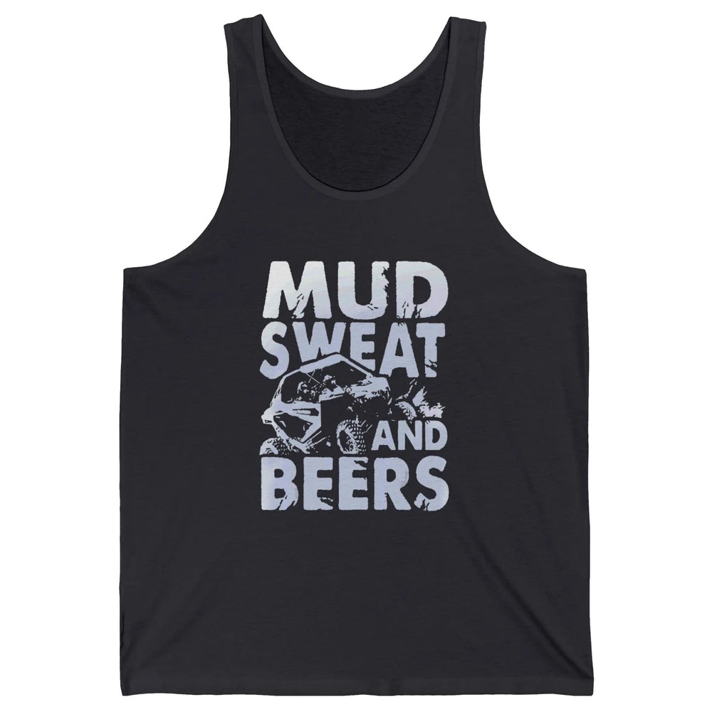 Mud Sweat And Beer Racing Rider UTV Retro ATV SXS Offroad Unisex Jersey Tank