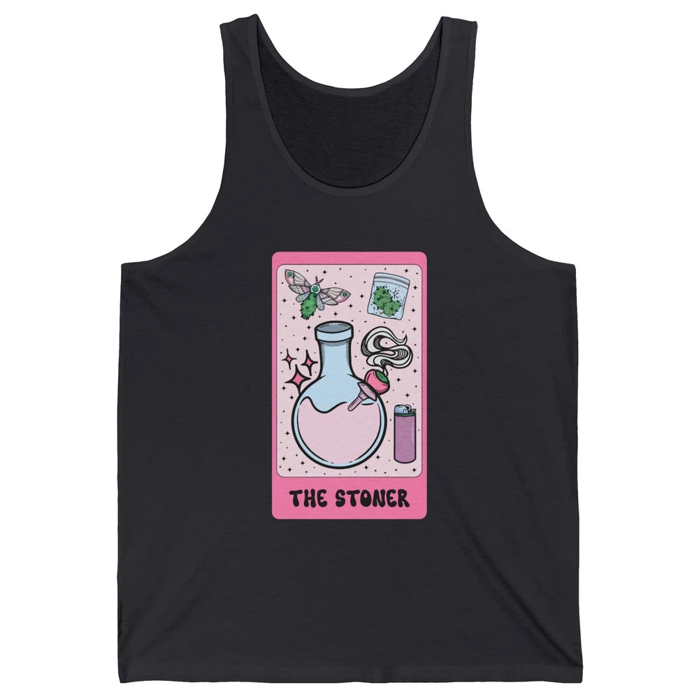 Funny Weed The Stoner Tarot Card Cannabis Weed Lovers Unisex Jersey Tank