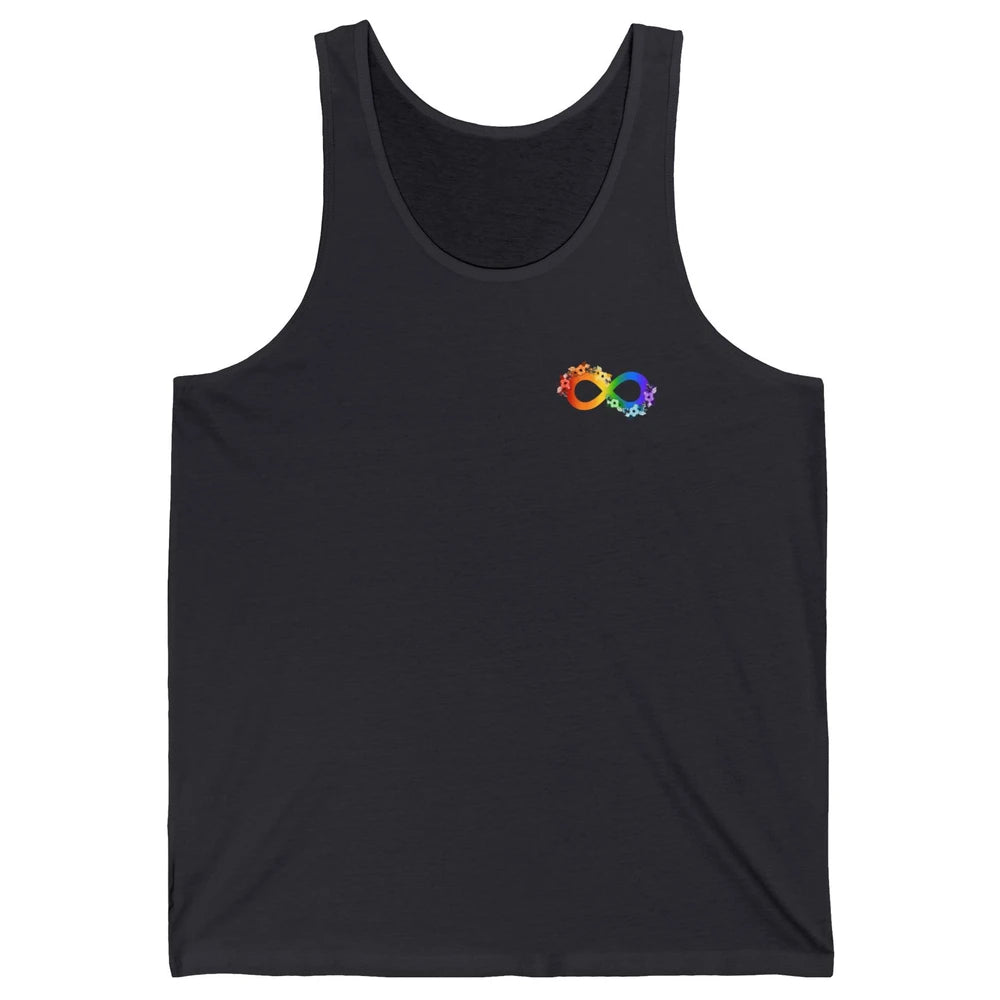 Neurodiversity Autism Spectrum Disorder Awareness Infinity Unisex Jersey Tank