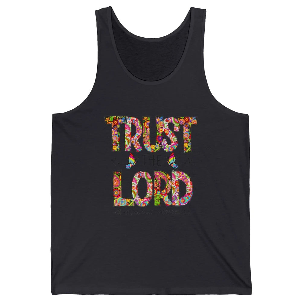 Prayer Bible Verse Religious Trust The Lord Jesus Christian Unisex Jersey Tank