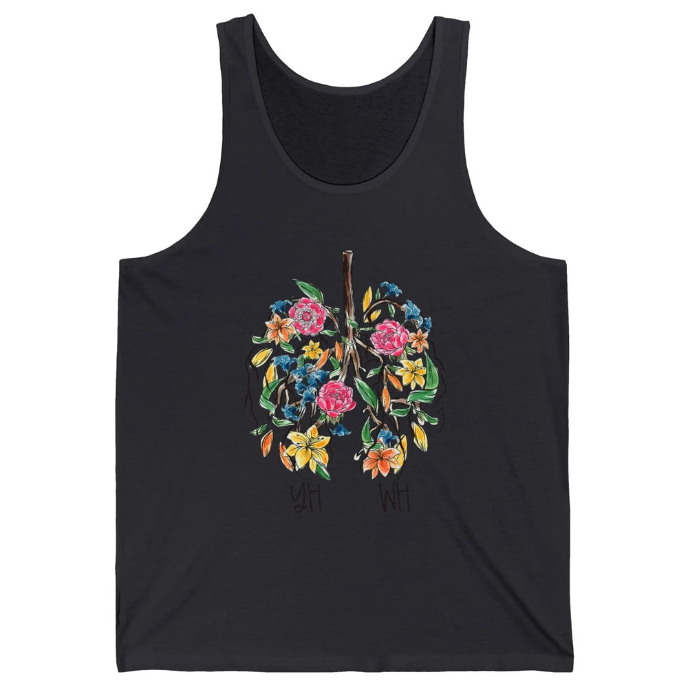 Our Very Breath Speaks His Name YHWH Christian Religious Unisex Jersey Tank