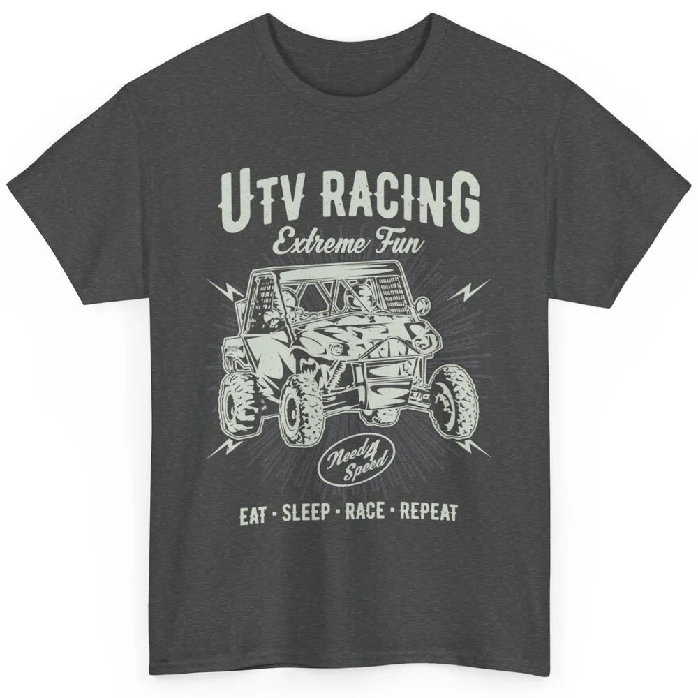 Retro Fun UTV Racing Limit Mud Riding Dirt SXS Rider Offroad Classic Unisex T-Shirt