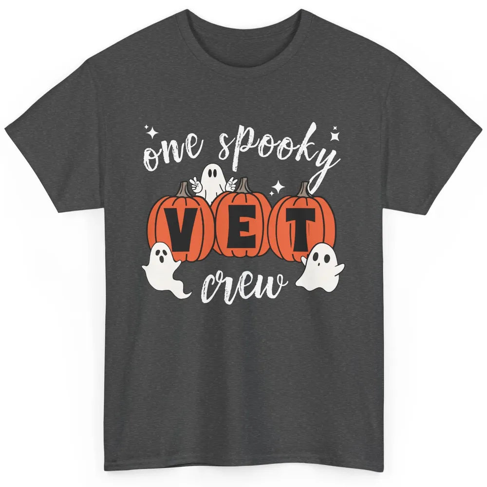 One Spooky Veterinarian Vet Squad Halloween Vet Tech Nurse Classic Unisex T-Shirt