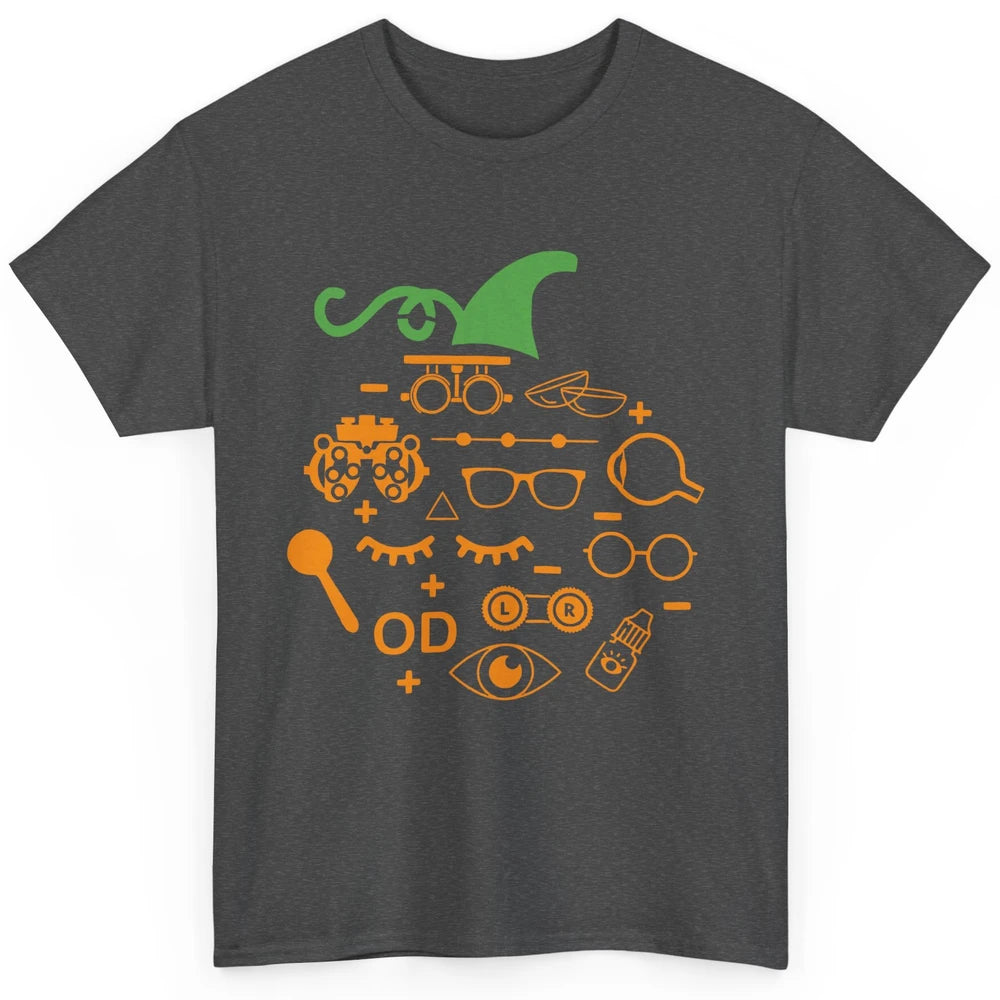 Optometry Glasses Pumpkin Halloween Optometrist Optician Classic Unisex T-Shirt