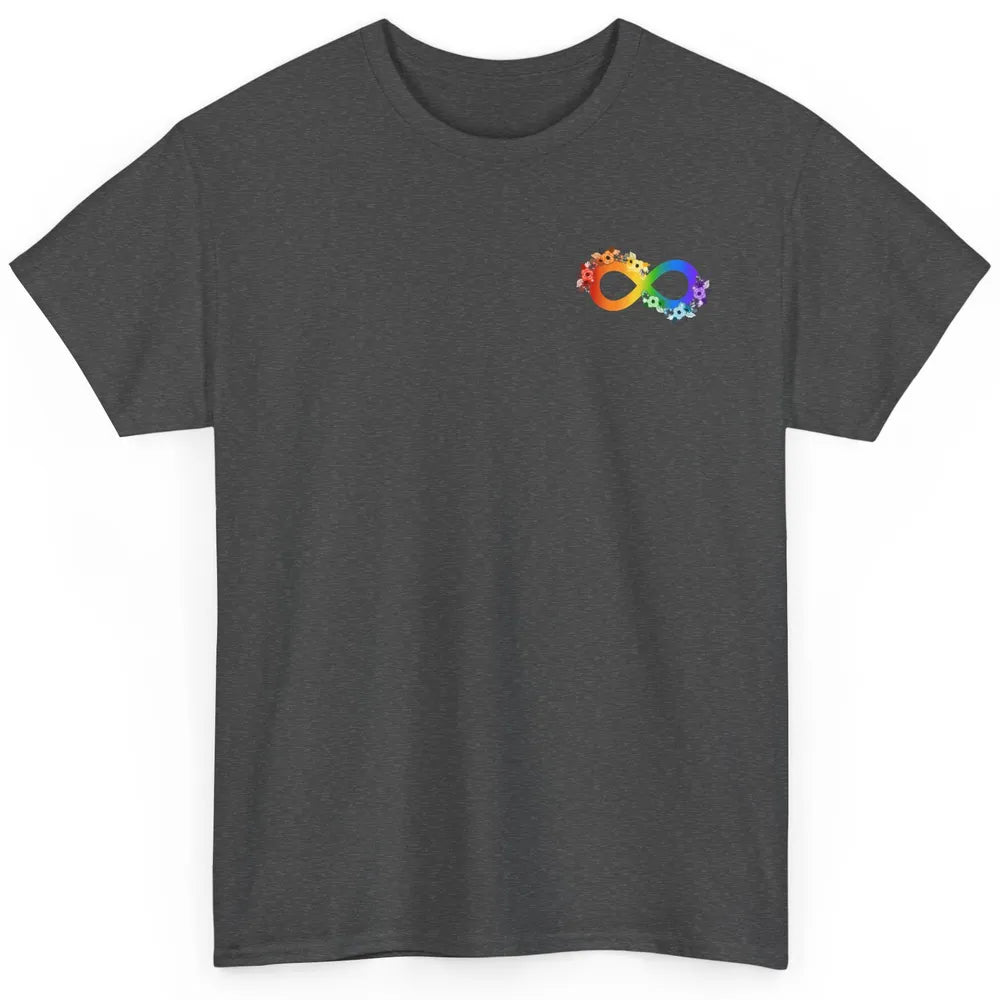 Neurodiversity Autism Spectrum Disorder Awareness Infinity Classic Unisex T-Shirt