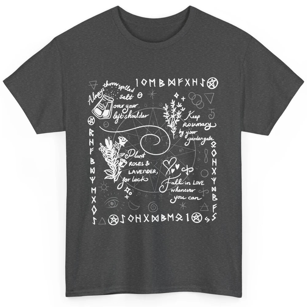 Practical Magic Gardening Card Gardeners Plant Lovers Gift Classic Unisex T-Shirt