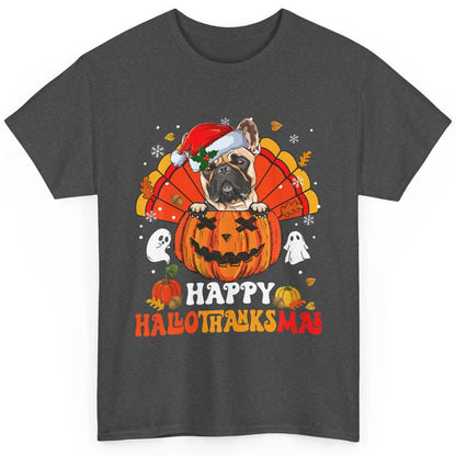 Mummy French Bulldog Dog Witch Happy Halloween Spooky Season Classic Unisex T-Shirt