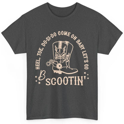 Retro Cowboy Come On Boot Scootin' Boogie Western Country Classic Unisex T-Shirt