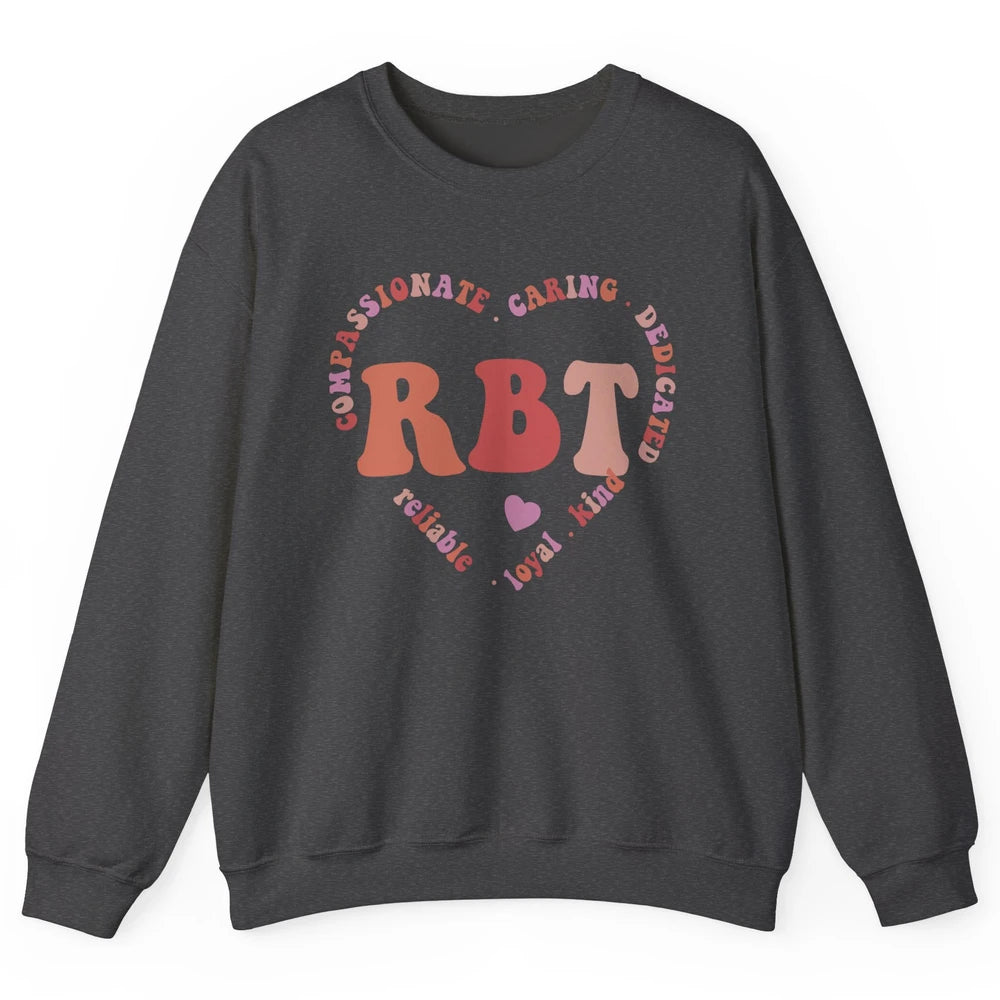 Registered Behavior Technician Valentines RBT Appreciation Unisex Crewneck Sweatshirt