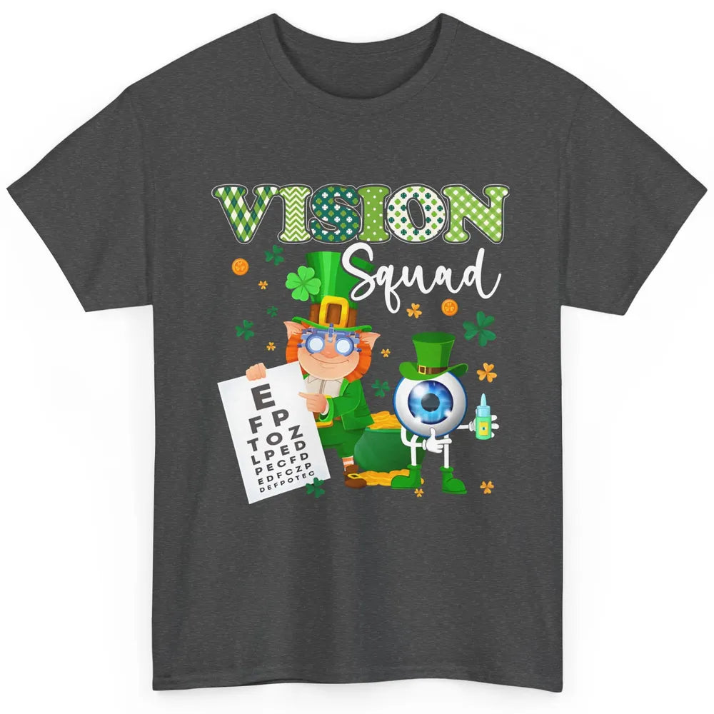 Optometrist St Patrick’s Day Vision Squad Optometry Shamrock Classic Unisex T-Shirt