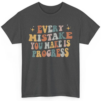 Personal Growth Mindset Therapist Mental Health Retro Boho Classic Unisex T-Shirt