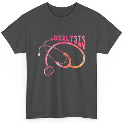 Nephrologist Dialysis Tech Nurse Stethoscope Kidney Nursing Classic Unisex T-Shirt