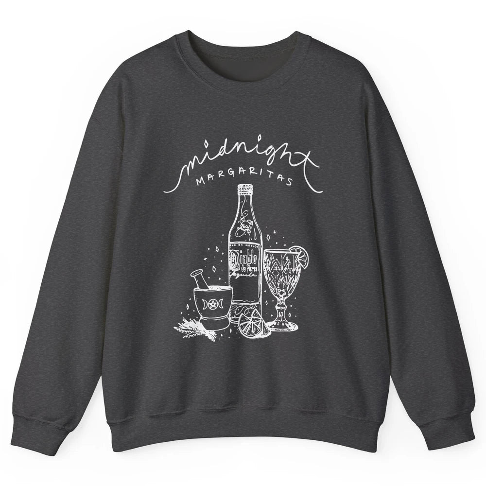 Practical Magic Gardening Witch Midnight Margaritas Planting Unisex Crewneck Sweatshirt