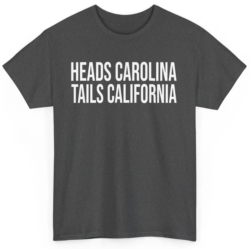 Vintage Heads Carolina Tail California Summer Beach Paradise Classic Unisex T-Shirt