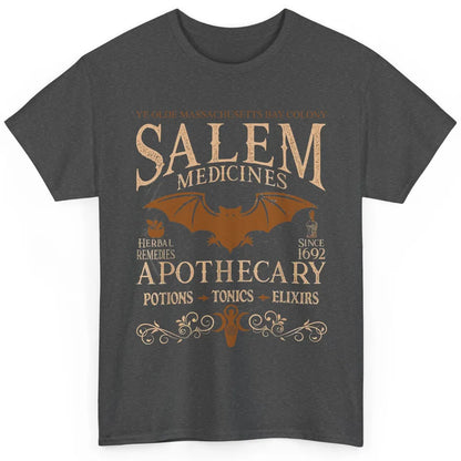Retro Salem Apothecary Halloween Night Salem Witches 1692 Classic Unisex T-Shirt