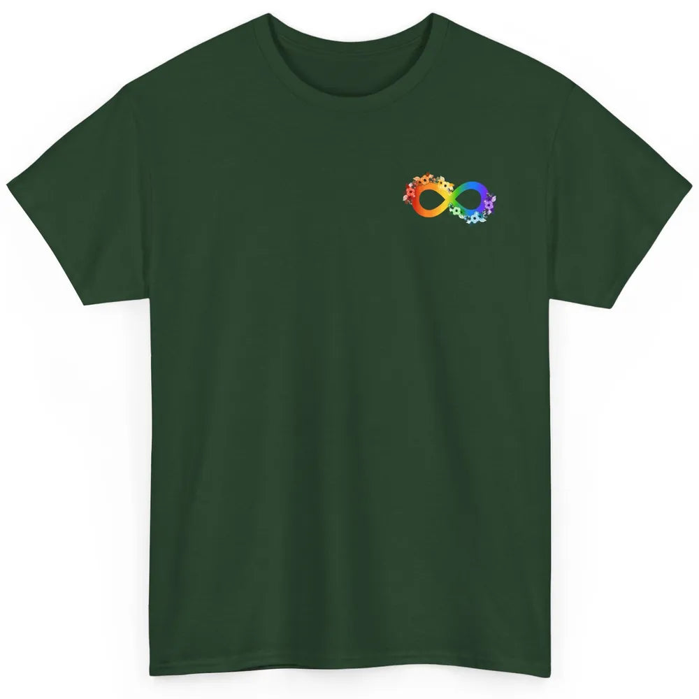 Neurodiversity Autism Spectrum Disorder Awareness Infinity Classic Unisex T-Shirt
